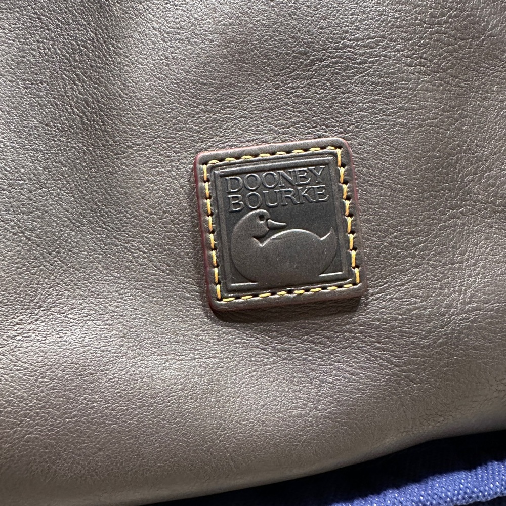 Dooney & Bourke  Florentine Satchel in Charcoal NWT - Picture 3 of 11